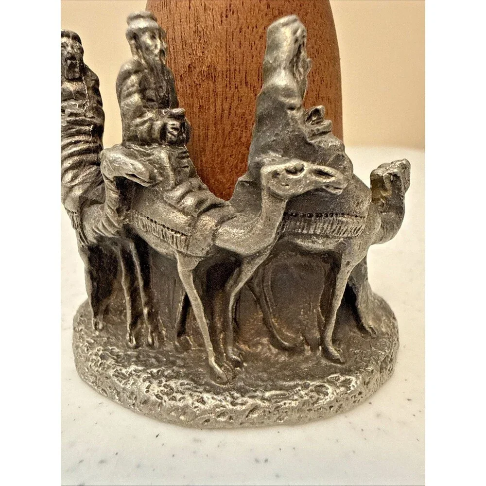 Kiefer Collectibles Mood Wood Scent Diffuser Three Wisemen Pewter Wood USA 1995
